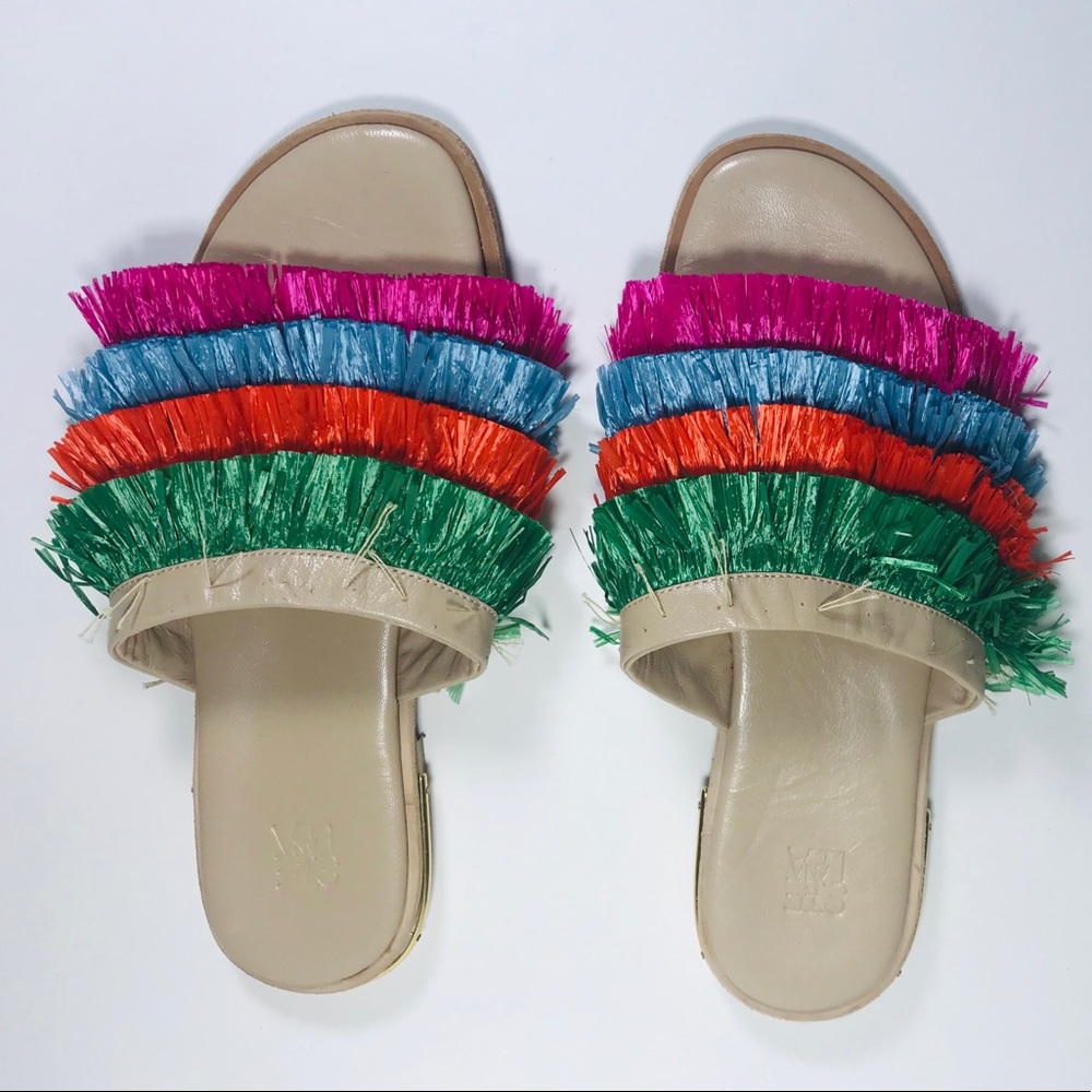 Stella Jean Zone Manager Slippers